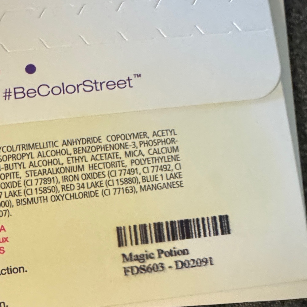 Retired Color Street Nail Polish Strips - Purple, Pink, Blue Collection - Picture 7 of 9